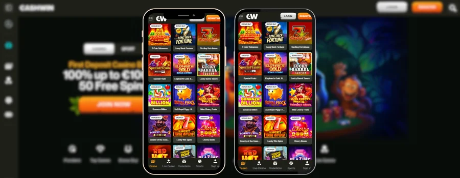 Cashwin Casino App Spil